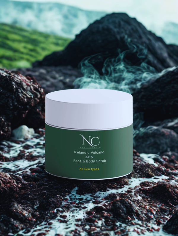 Icelandic Volcano AHA Face & Body Scrub
