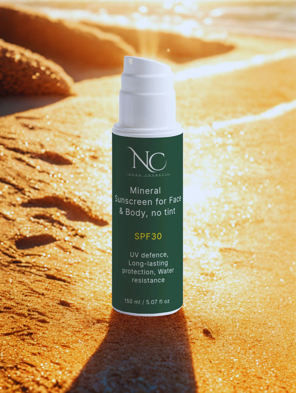 Mineral Sunscreen SPF30 for Face & Body, no tint