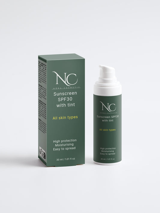 Sunscreen SPF30, with tint
