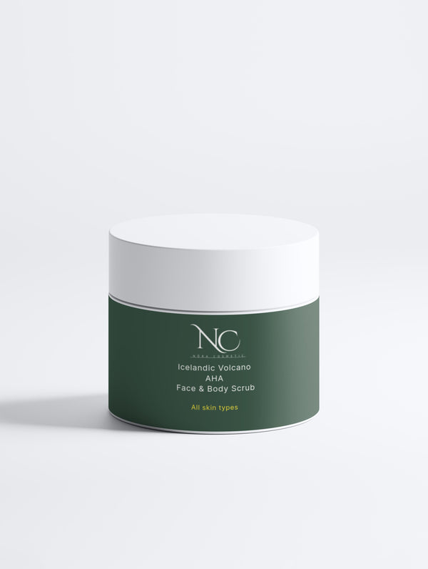 Icelandic Volcano AHA Face & Body Scrub