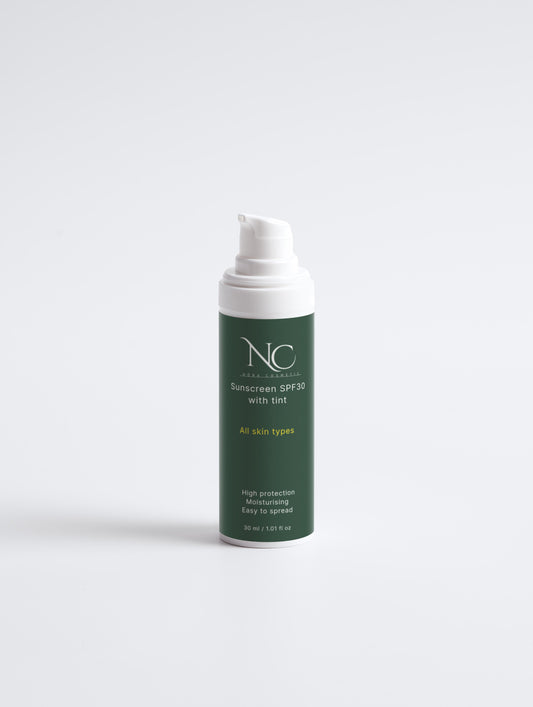 Sunscreen SPF30, with tint